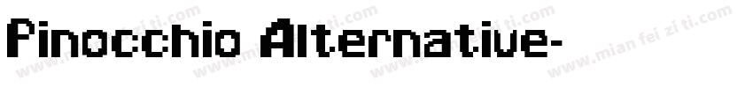 Pinocchio Alternative字体转换
